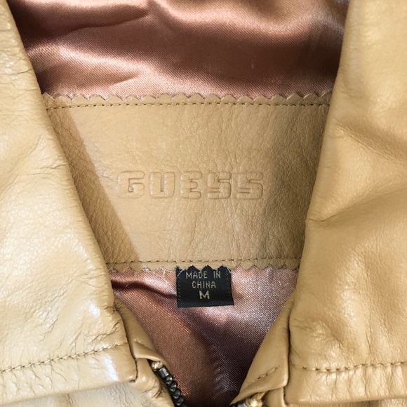 Guess Jeans Leather Blazer Jacket 🧥 - Picture 8 of 8